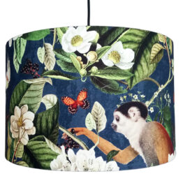Dzsungeles, majmos lámpaernyő